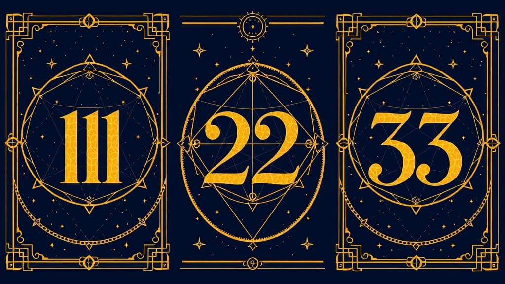 Números Mestres 11, 22 e 33: O que Significam